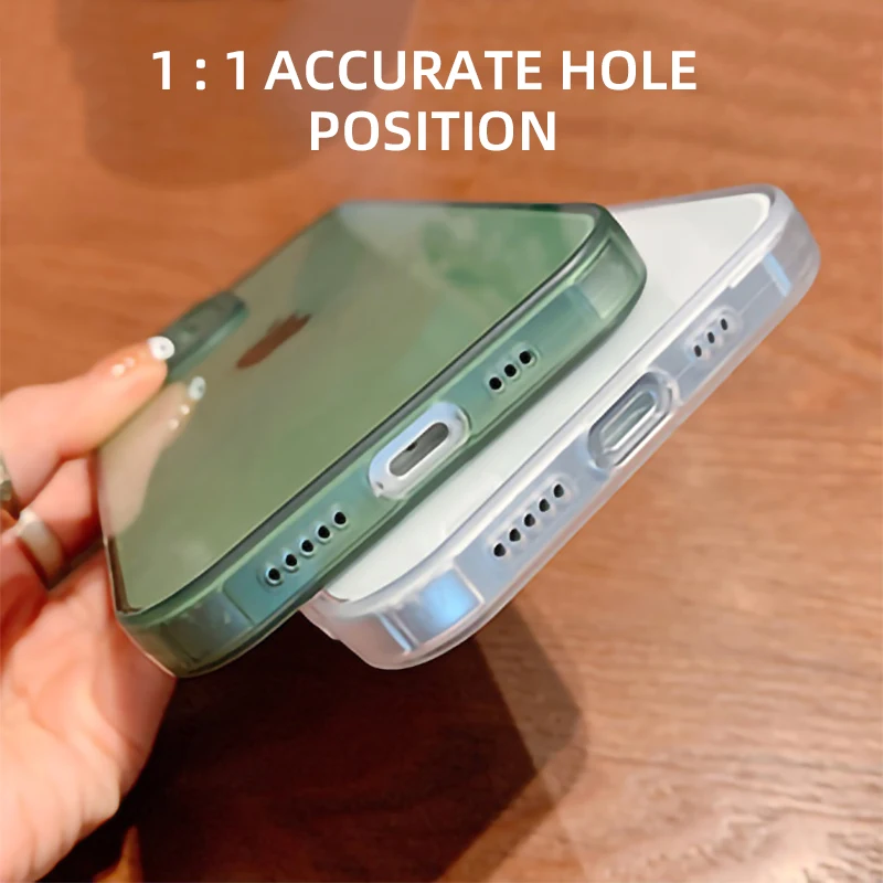 Luxury Shockproof Camera Lens Protection Soft TPU Smartphone Case For iPhone 12 Pro Max Mini 11 XR Cell Phone Back Cover Fundas