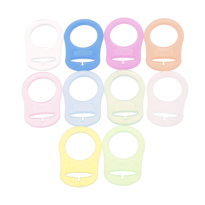 

5 шт./компл. Держатель для пустышки-пустышки для малышей, Прозрачная силиконовая кнопка, кольцо для пустышки-пустышки для малышей, держатель ...