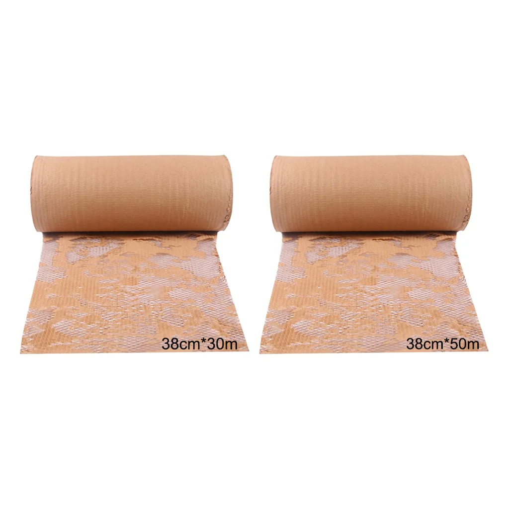 

Kraft Paper Roll Packing Honeycomb Cushioning Wrap Perforated-Packing, Honeycomb Wrap Roll for Moving, Shipping ,Gifts Wrapping