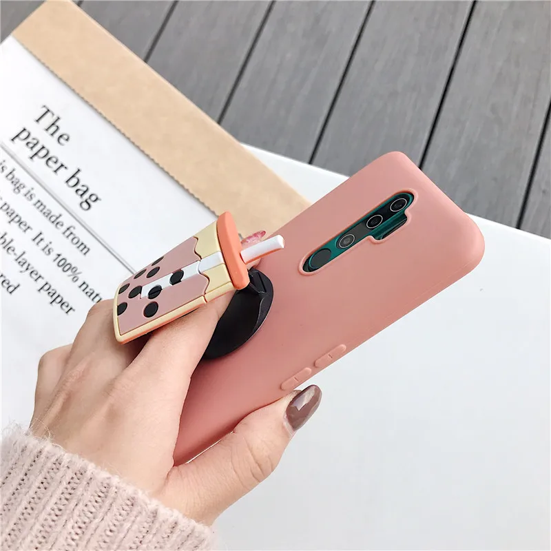 3D Cartoon Phone Holder Case For Xiaomi Mi Poco M3 X3 Nfc F3 M4 X4 M2 X2 F2 Pro 4G 5G C3 Pocophone F1 Silicone Stand Cover