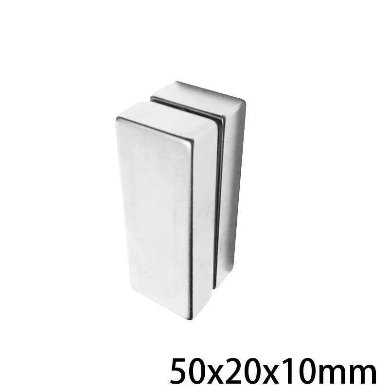 1/2/3/5/10 шт. 50x20x10 N35 сверхмощные неодимовые магниты фотомагниты мм мощный магнит