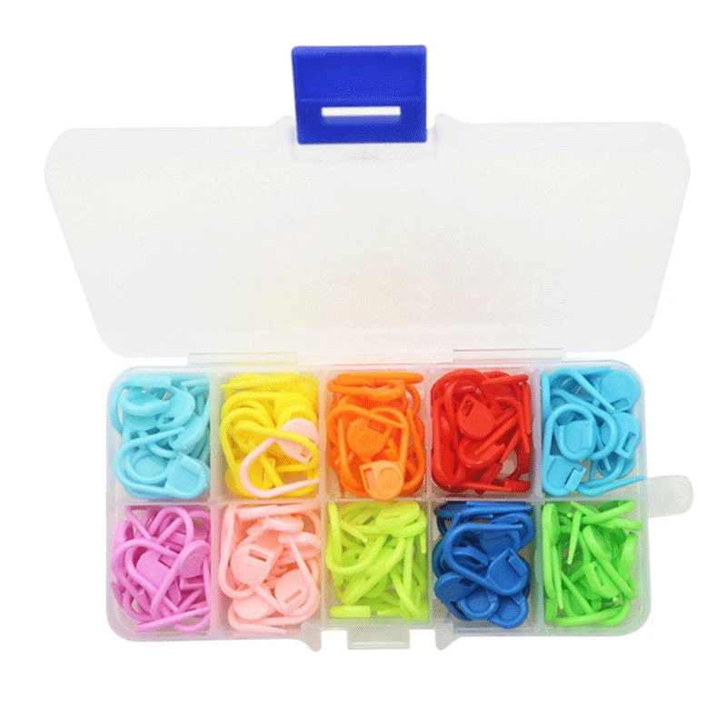 150 шт./корт. Полезные пластиковые булавки для свитера аксессуары вязания и шитья |