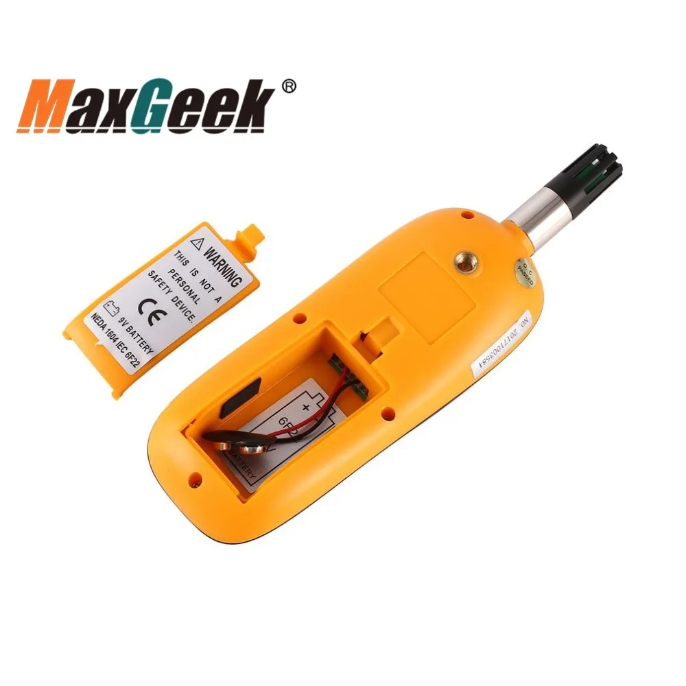 Цифровой измеритель температуры и влажности Maxgeek воздуха с высокой