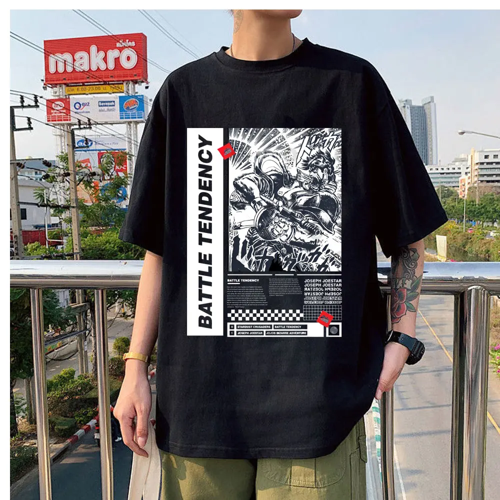 

New Arrival Anime Funny Old Man Unisex All-match Printed O-neck Fashion Comfortable T-shirt Casual Cotton Breathable Daily Tee