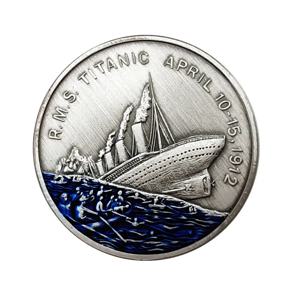 

Titanic Ship In Memory Of Rms Victims Titanic commemorative coin Gift Souvenir Coins