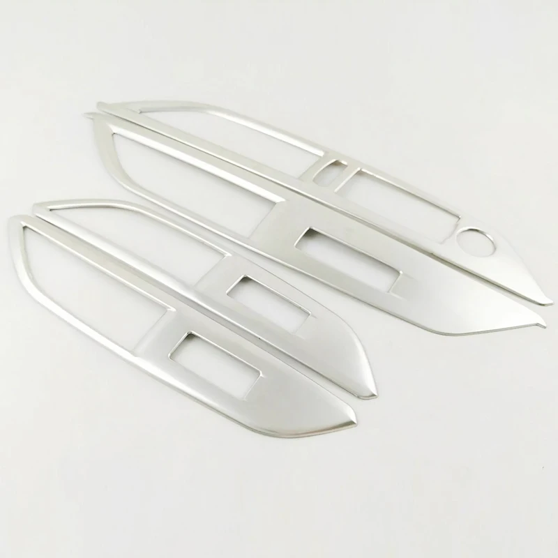 Аксессуары для Peugeot 3008 GT 2017-2021 нержавеющая серебристая крышка переключателя окна