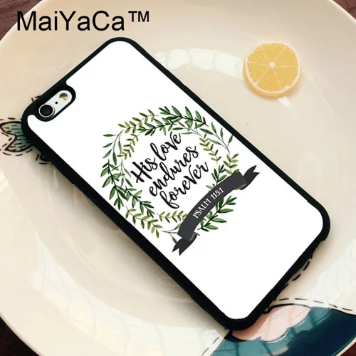 3511 Чехол из ТПУ MaiYaCa Bible Qutoes Verse Belief God Jesus для iPhone 11 Pro MAX X XR XS MAX 6 6s 7 8 Plus 5S - Цвет: 3511