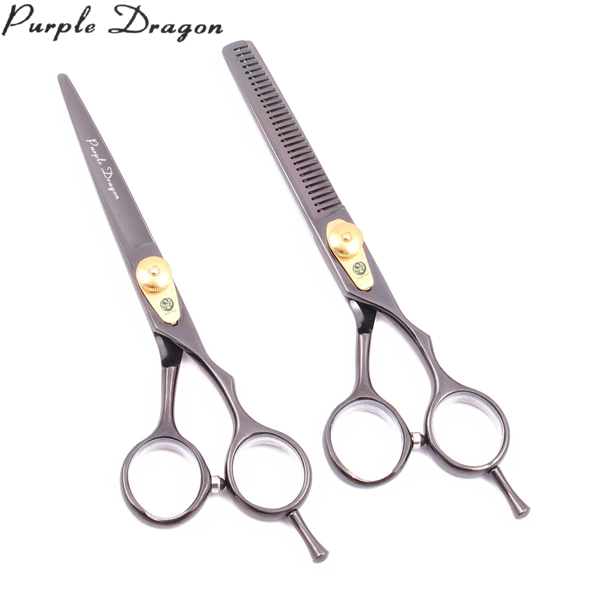 Профессиональные парикмахерские ножницы 5 &quotфиолетовый дракон JP сталь 1020 # для