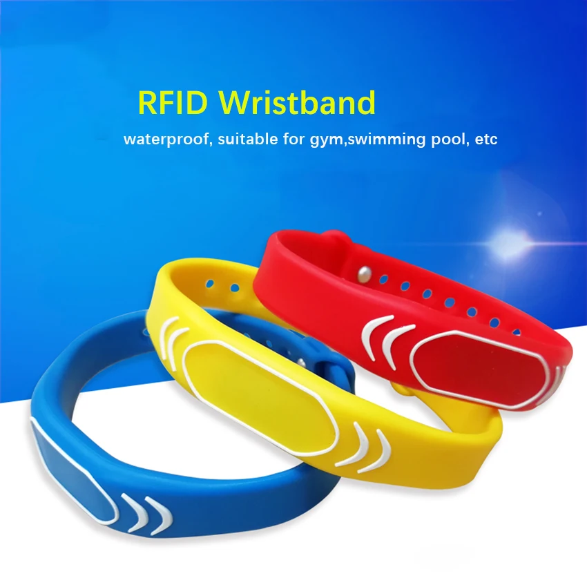 1 шт. 125 кГц EM4100 только для чтения RFID Регулируемый смарт браслет Управление Карты