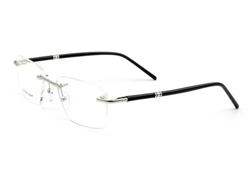 

Progressive Multifocus Lens Reading Glasses Frame Unisex Rimless Optical Eyewear Ultralight Anti-fatigue Retro Reader Eyeglasses