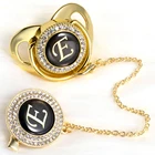 Соска-пустышка для младенцев, с буквами алфавита