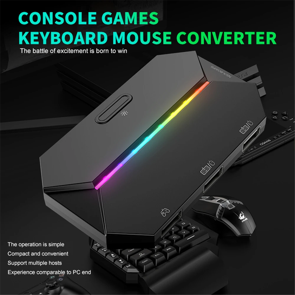 Конвертер G6L для консолей Switch Xbox One PS4 и PS3 воспроизведения кадров в секунду -