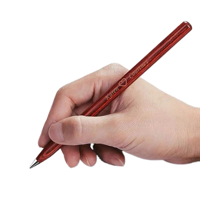 

New Endless Pencil Custom Eternal Pen Creative Metal Pencil Kids Party Gifts New Year Souvenir Wedding Favor Bridesmaid Gift