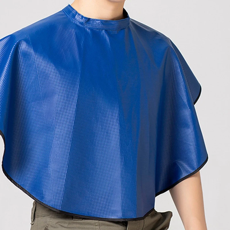 

Brown Professional Hairdressing Shawls Grid Waterproof Hair Treatments Bib Styling Salon Hairdresser Shampoo Cape Wraps