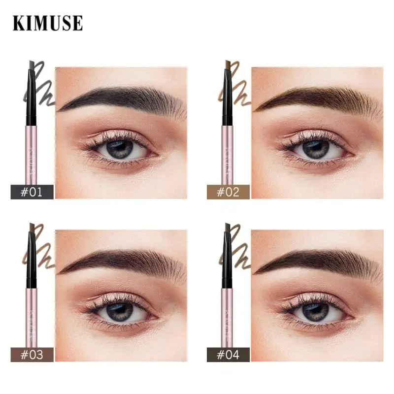 1 шт. двухсторонний карандаш для бровей водостойкий пот не размазывающийся