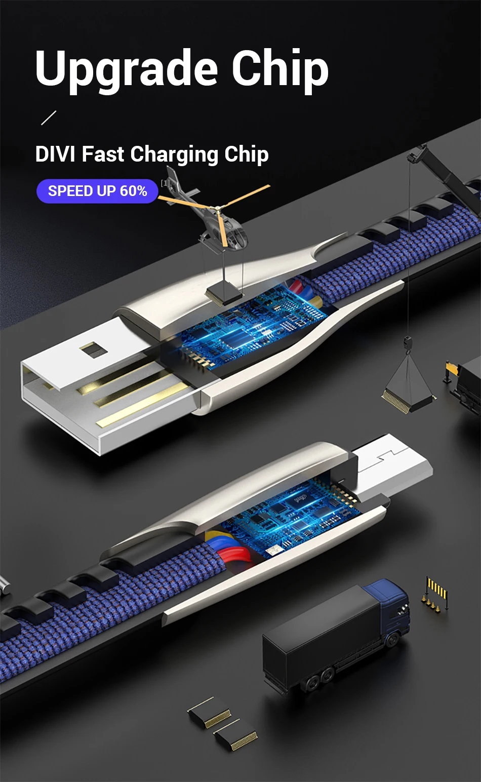 5А микро USB кабель Быстрая зарядка USB кабель синхронизации данных шнур для samsung S7 huawei Xiaomi Redmi Note 4 5 Android Microusb телефонный кабель