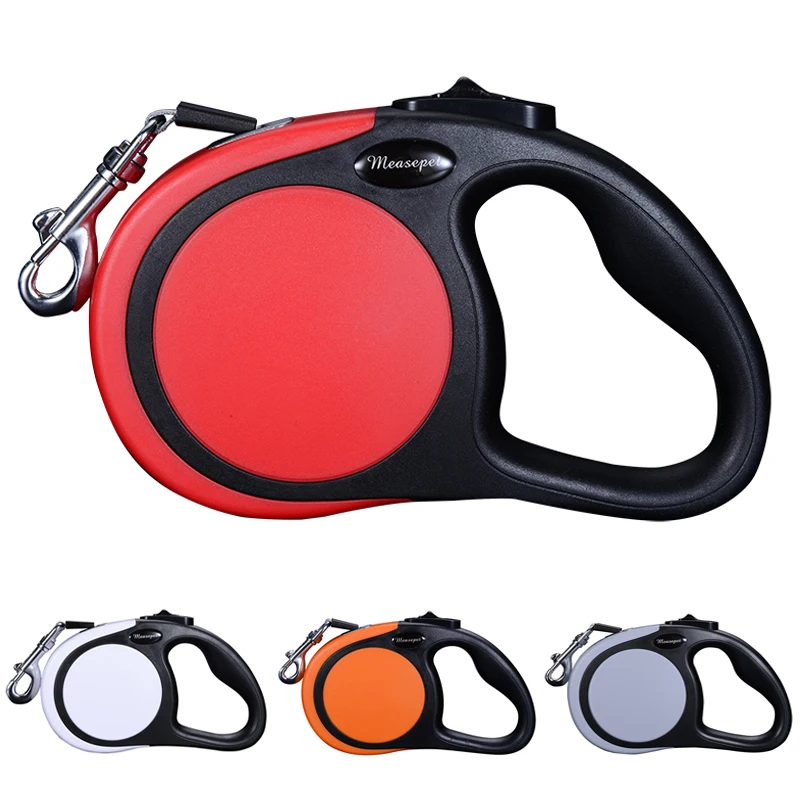 

New High Quality 3M 5M Big Dog Retractable Leash for 15kg 20kg 50kg Medium Large Dog Automatic Walking Leash Leads