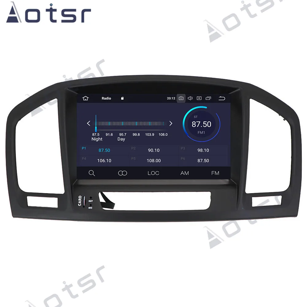 Андроид 10 IPS автомобильный dvd-плеер с экраном GPS навигации для Opel Vauxhall Holden Insignia 2008