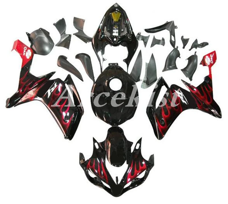 

Литья под давлением Новый ABS весь Обтекатели наборы Подходит для Yamaha YZF1000-R1 R1 2007 2008 07 08 кузов комплект добавить крышки топливного бака, красны...