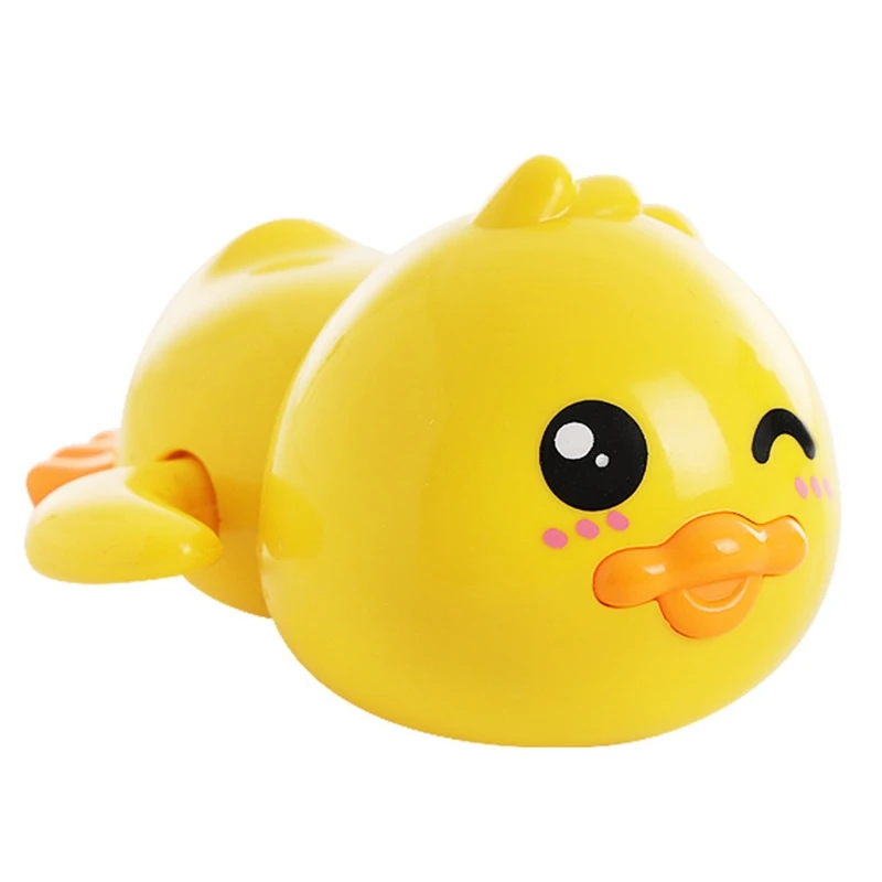 Clock Work Bath Toy Baby Bath Toy Educational Bathroom Playing Toy Swimming Toy Duck Bath Shower Wind-up for Infant 3M+