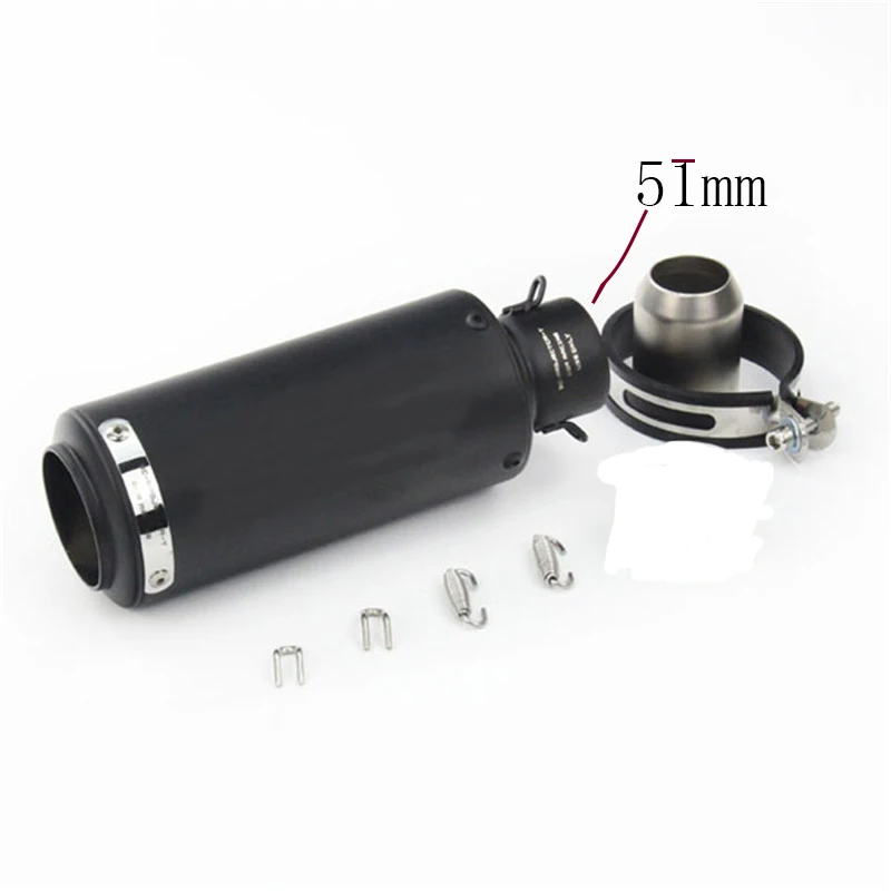 51/61 мм Универсальный Akrapovic moto цикл выхлопной трубы moto с дБ убийца для s1000rr z1000 CB1000r gsxr650 R1ktm отл k6 k7 ATV