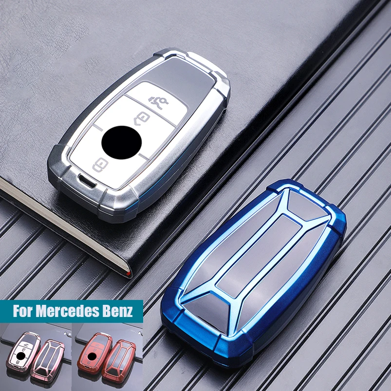 

ТПУ чехол для автомобильного ключа, чехол-держатель, защитный чехол для Mercedes Benz C E Class W213 E200 S class E260 AMG eE400, аксессуары для стайлинга