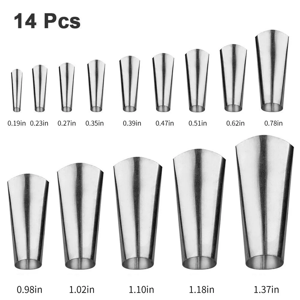 

Насадка силиконовая для герметика, пистолет-аппликатор из нержавеющей стали, 14 шт.