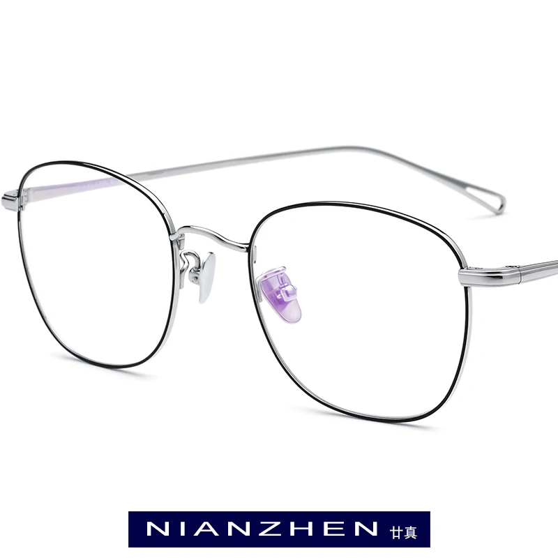 B титановые очки в оправе для мужчин и женщин квадратные при близорукости