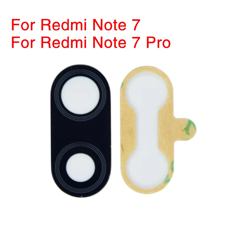 1 шт. для Xiaomi Redmi 5 Plus 6 Pro Note 2 3 4 5 Задняя крышка объектива камеры стеклянная крышка с клейкой наклейкой