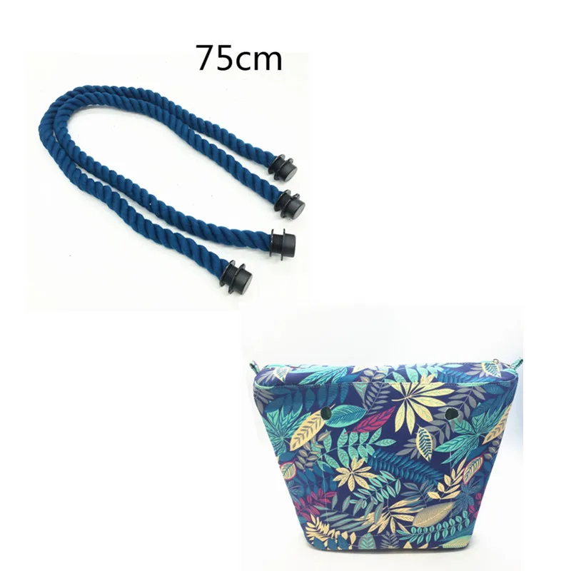 Новый холщовый внутренний карман на молнии с цветами подкладка