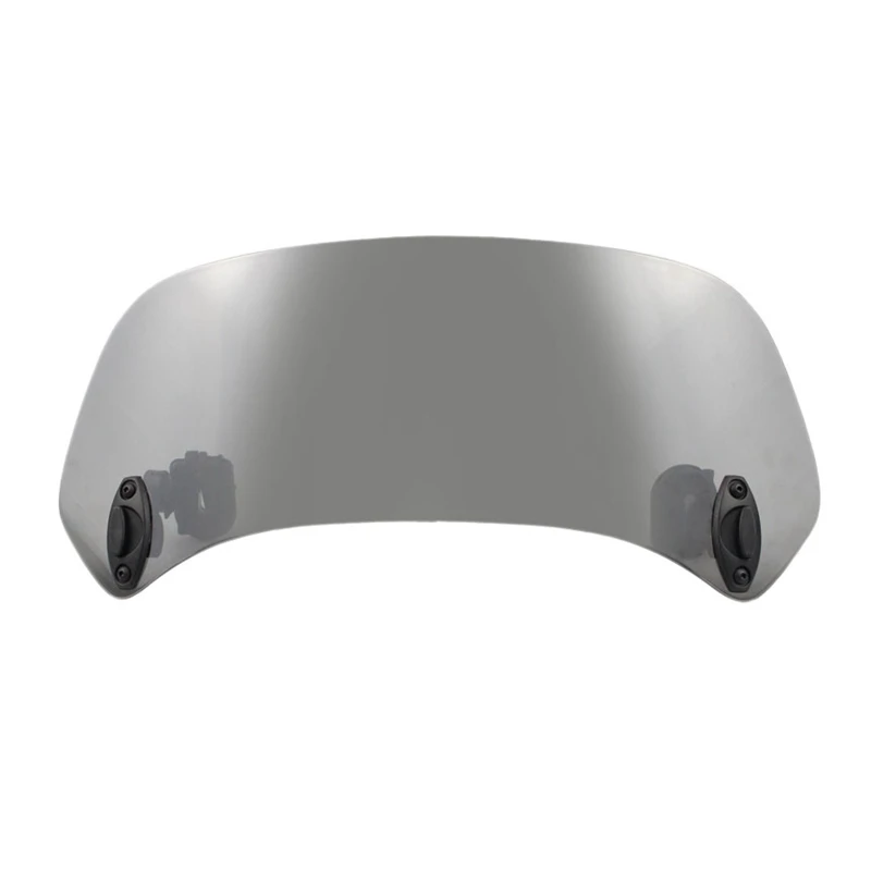 

Universal Motorcycle Adjustable Wind Screen Extension Windshield Spoiler Air Deflector 28.5x12x21cm