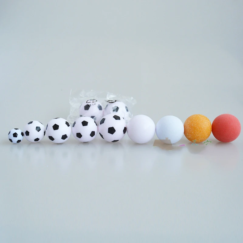 Soccerwe мини настольные футбольные фигурки аксессуары белый черный цвет 18 мм