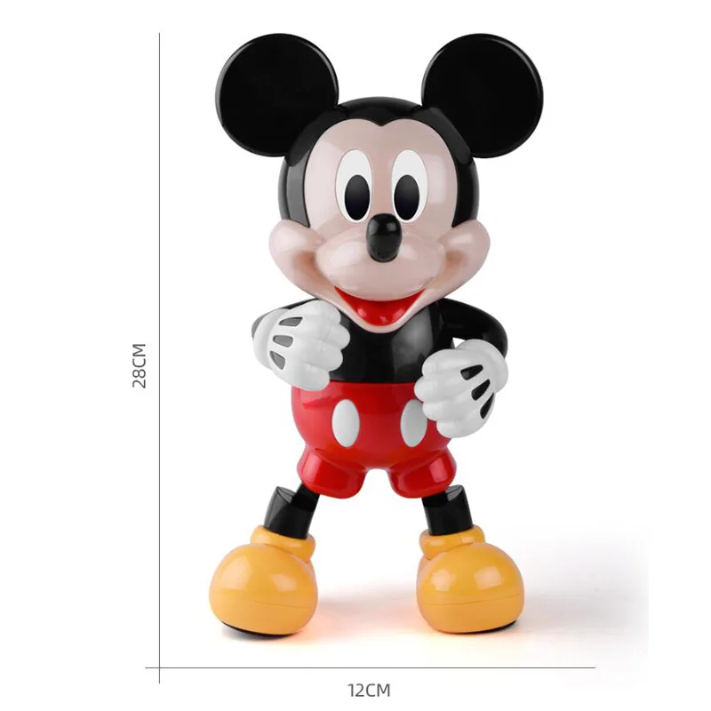

Disney Dancing Mickey Mouse Figure Action Frozen Snowman Olaf Robot Music Electric Figure Model Kids Figurine Christmas Toys