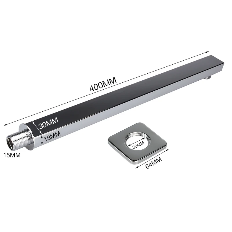 Кронштейн для душа настенный из нержавеющей стали 40 см|Стойки душа| |