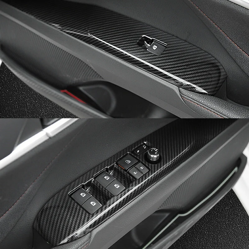 Панель переключателя стеклоподъемника из углеродного волокна для Toyota Camry 2018 2019 |