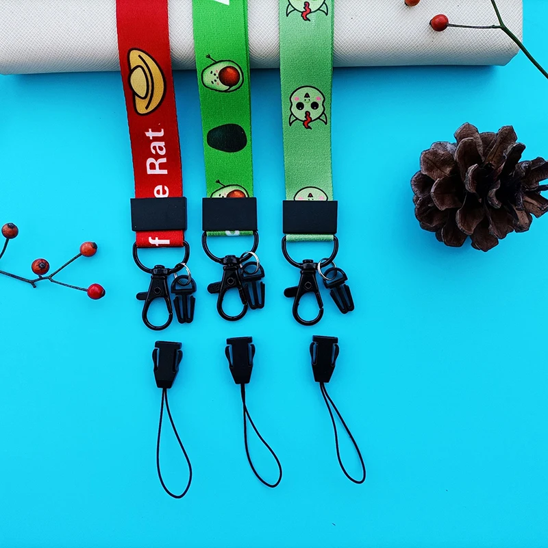 

Avocado Lanyards Keychain Straps Rope Cell Mobile Phone Neck Strap ID Card USB Badge Holder Tether Sling Lanyard