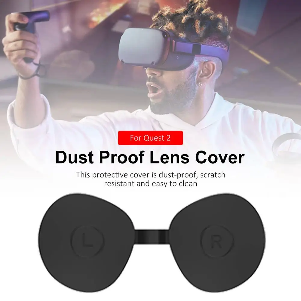 Защитная пленка для объектива Oculus вопросы 2 Пыленепроницаемая Силиконовая Quest