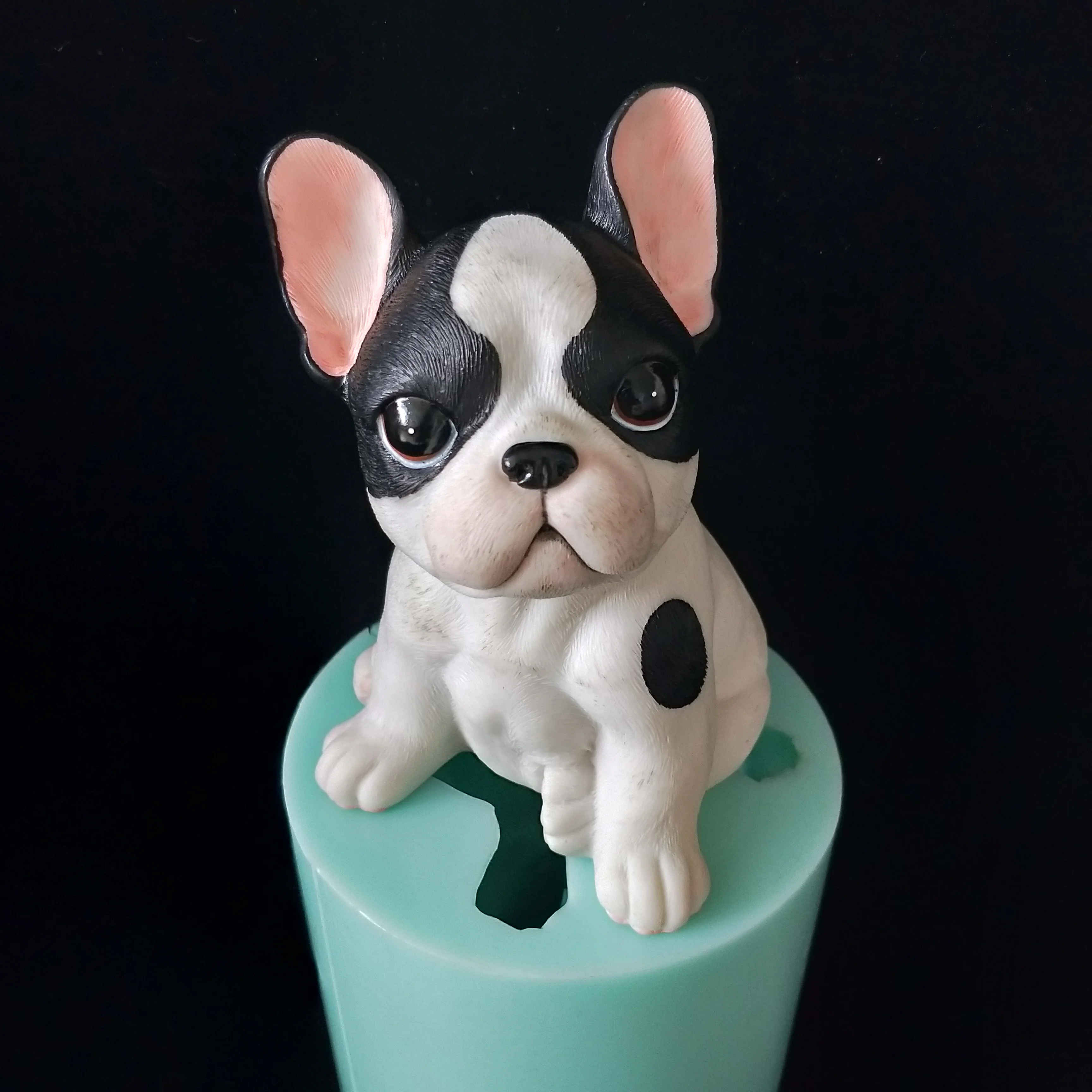 PRZY силиконовые 3D милые формы для собак ручной работы большая форма Свеча