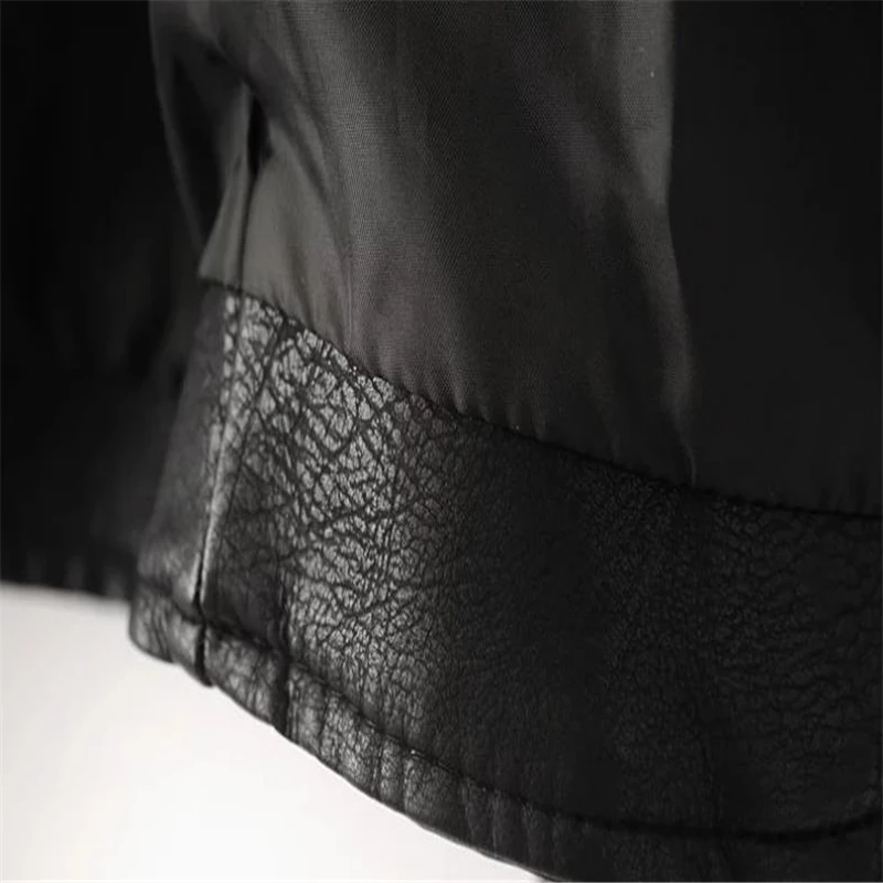 

Woman Vogue Spring Fashion Bright Color Outerwear Ladies Good Quality Basic Street Jackets Women Pu Leather Moto & Biker Jacket