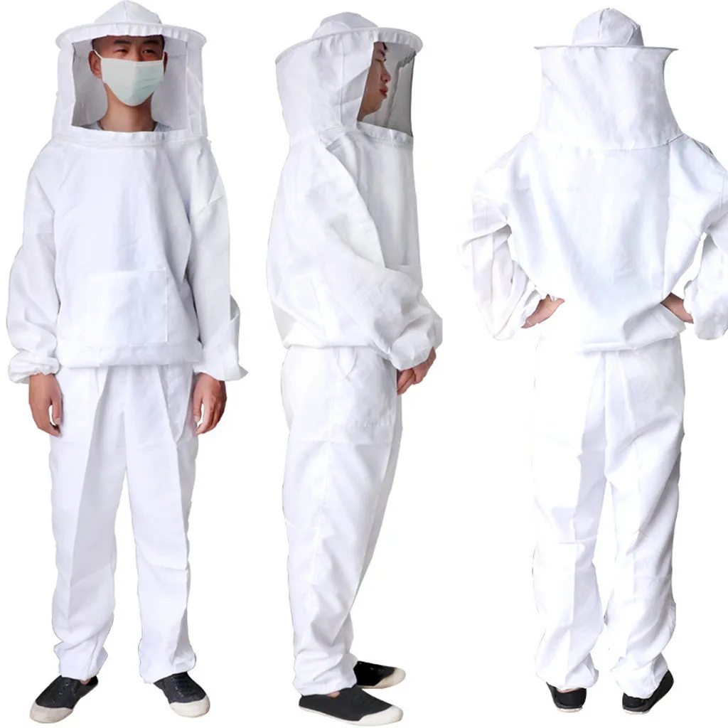 В магазине анти пчела одежда одноразовый плащ водонепроницаемый защитный халат