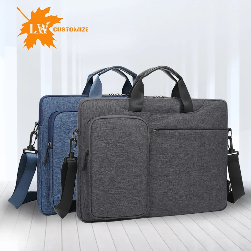 Сумка с логотипом на заказ мужской портфель деловой водонепроницаемая