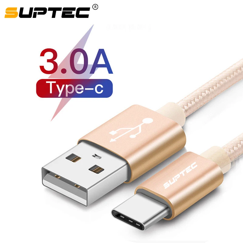 Кабель USB Type C SUPTEC кабель 3 1 типа для быстрой зарядки и синхронизации данных Xiaomi Mi5