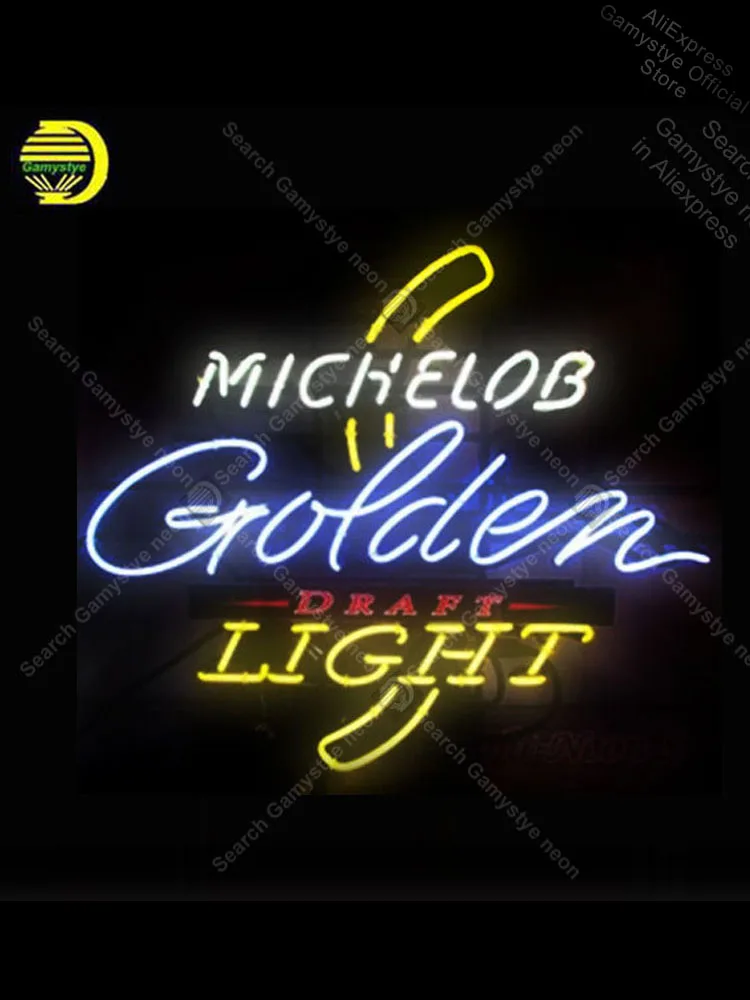 Золотистая неоновая вывеска s-лампа реальный стиль декор для окна магазина Letrero