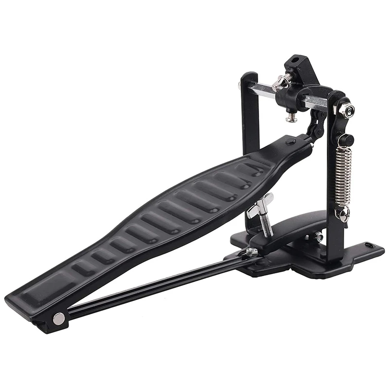 

Drums Pedal Black Aluminum Alloy Children Rack Drums Pedal Set with Drum Beater Stick & Drum Key