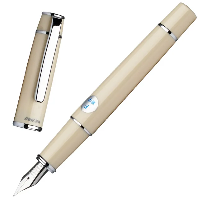 Ivory Pilot FPR-3SR Prera авторучка F Tip/M Tip канцелярские принадлежности Школьные и офисные ручки(авторучка+ Конвертер 20) 1 шт - Цвет: Ivory