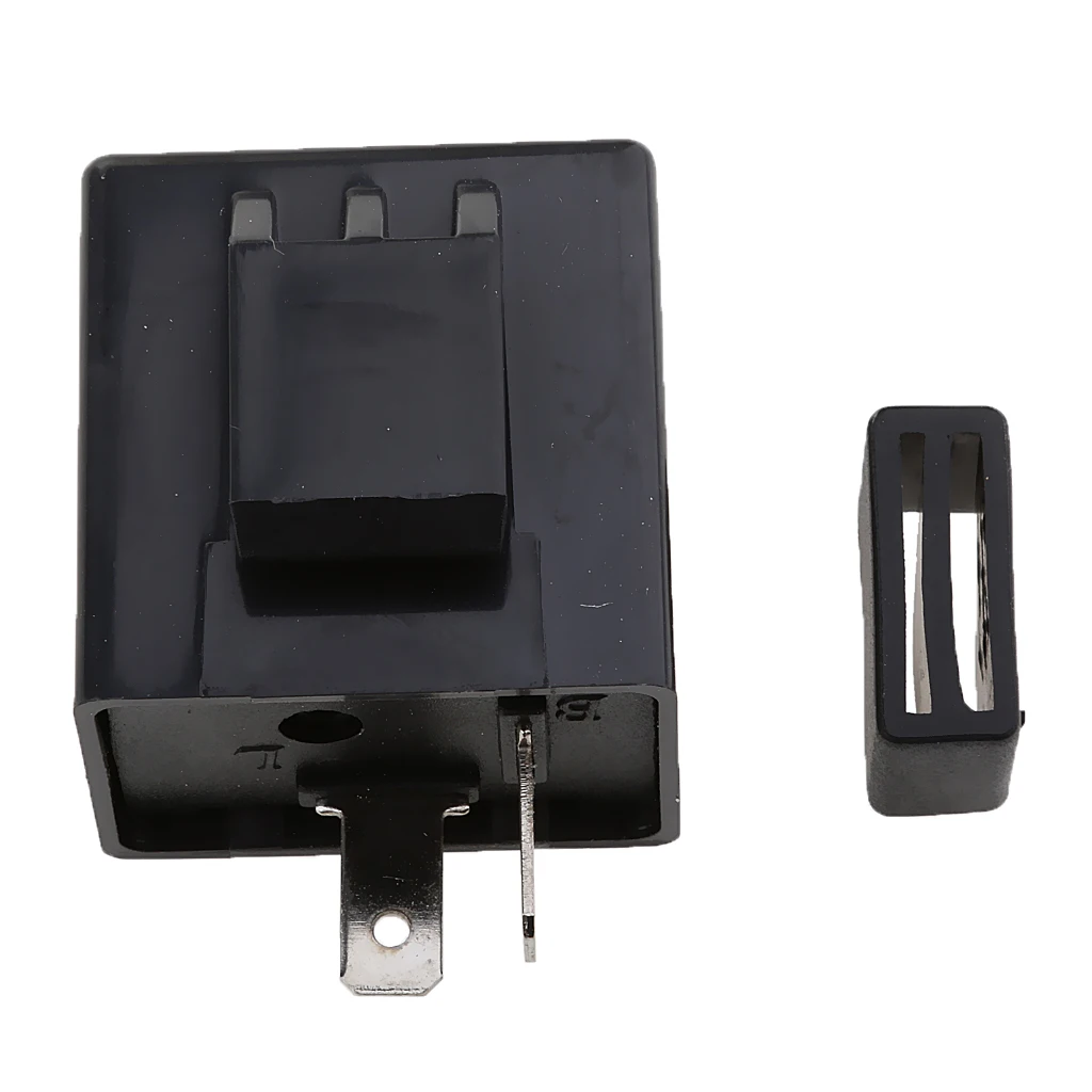 

LED Flasher DC 6-12V 2-Pin Universal for Motorbike Blinker Electronic Flasher Relay Beeper Fix Flash Motorcycle Motorbike