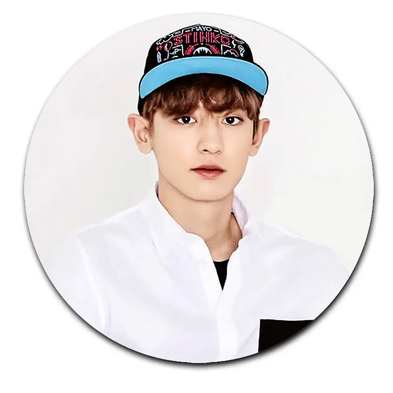 Kpop EXO значок Chanyeol Sehun Брошь булавка Рождественский подарок нагрудная булавка значок сувенир - Окраска металла: Chanyeol 2