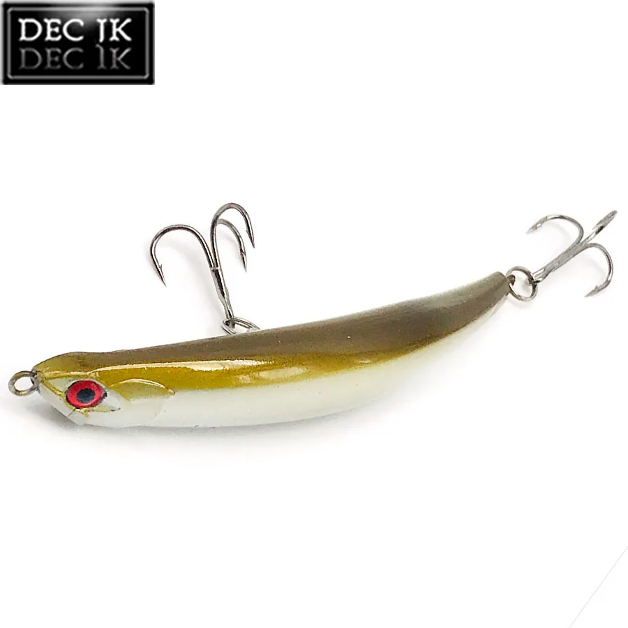 Жесткая пластиковая приманка для морской рыбалки снасть щуки топвотер изогнутый