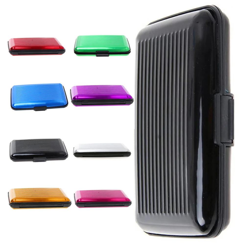 

Wallet Business ID Credit Card Case Holder Anti RFID Scanning Card Holders for Men Women THJ99