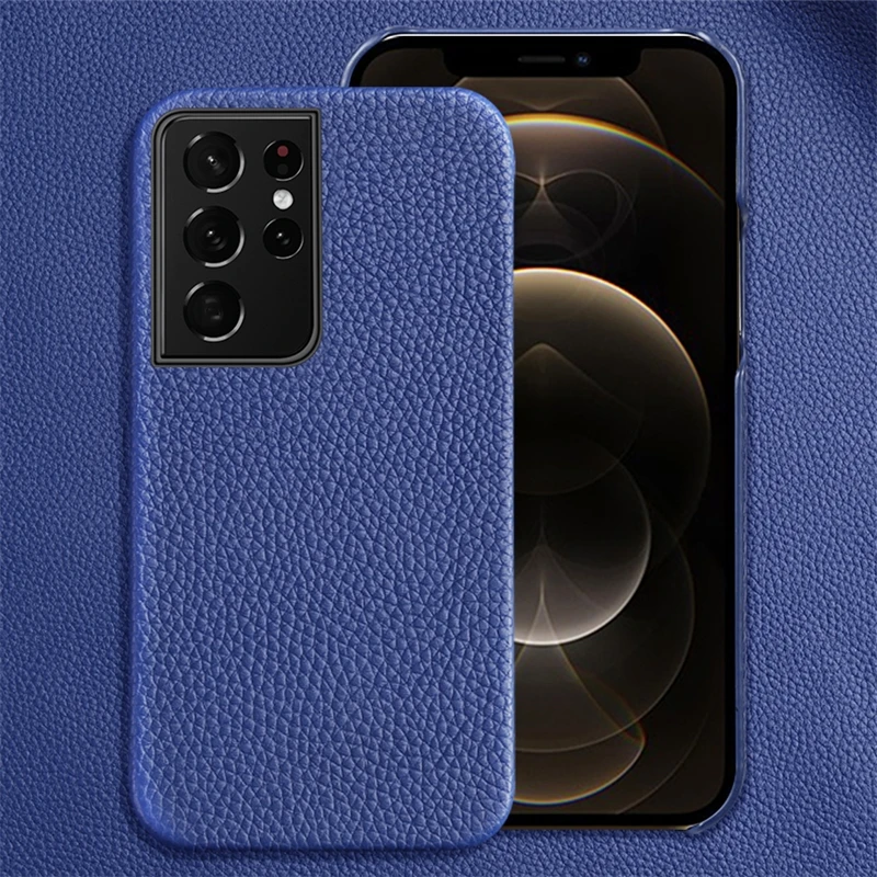 

Suitable for Samsung leather case, Samsung S21 ultra s21plus S20 plus S10 Lite S9 A32 A51 a71 A50 A72 a52 M51 A70 protective